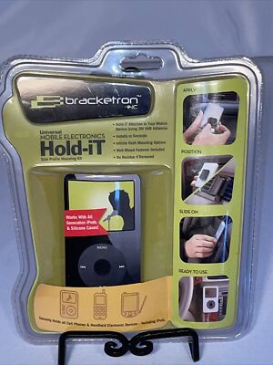 Bracketron Hold-iT Slim Profile Mounting Kit Cell Phone GPS Handheld Electronics