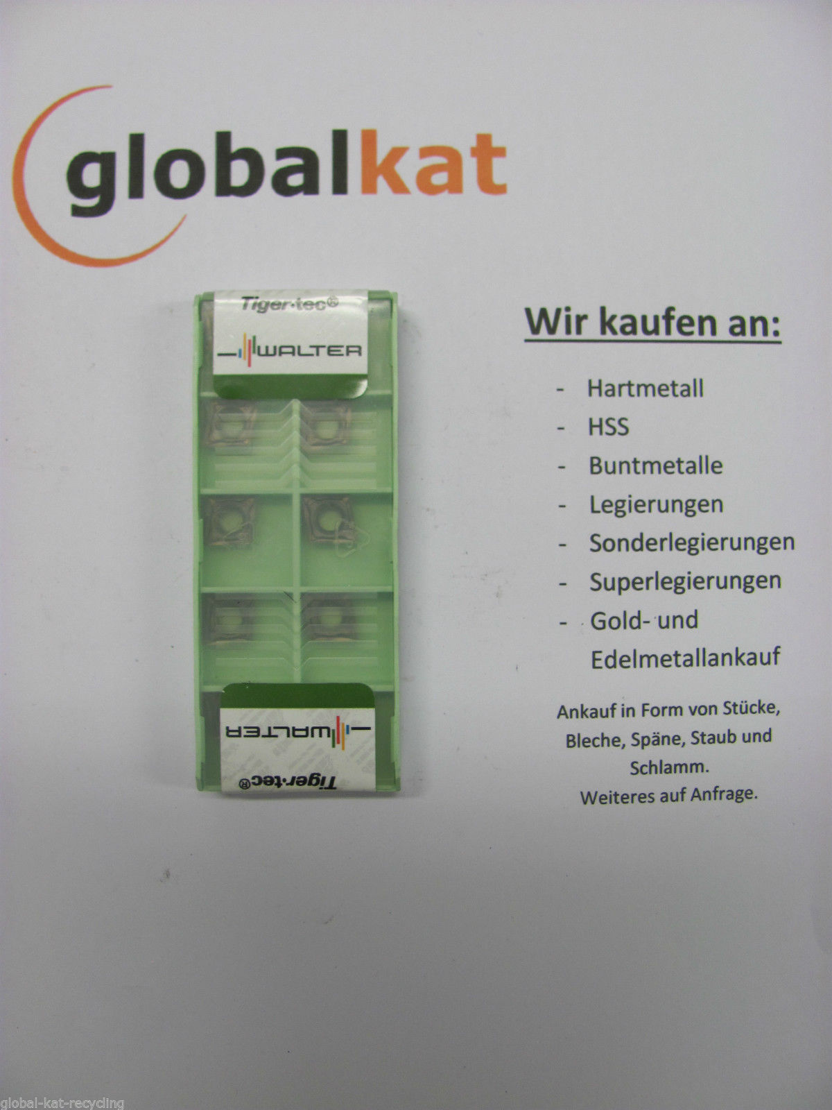 Walter Wendeschneidplatten für die Metallbearbeitung