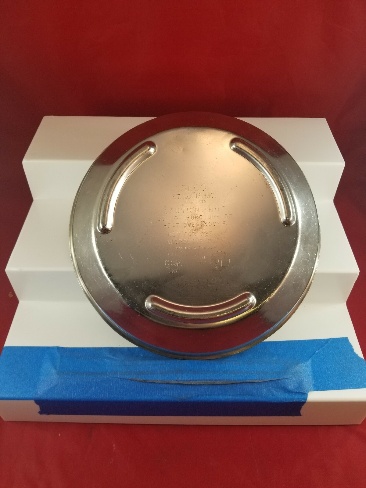 Dinex Seco Wax Based Food Warmer  Lot(120-10)