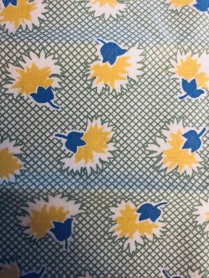 Riley Blake Polka Dot & STITCHES Red Floral LORI HOLT 30's VTG Repro BTFE