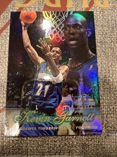 1997/98 Flair Showcase Sec 2, Row 2, Seat 4 Kevin Garnett