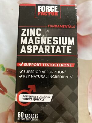 Zinc Magnesium Aspartate, 60 Tablets EXP 10/24