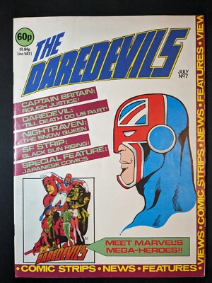 Daredevils #7 UK - Alan Moore - 1st Mention Of Earth 616 - Death Of Miracleman!
