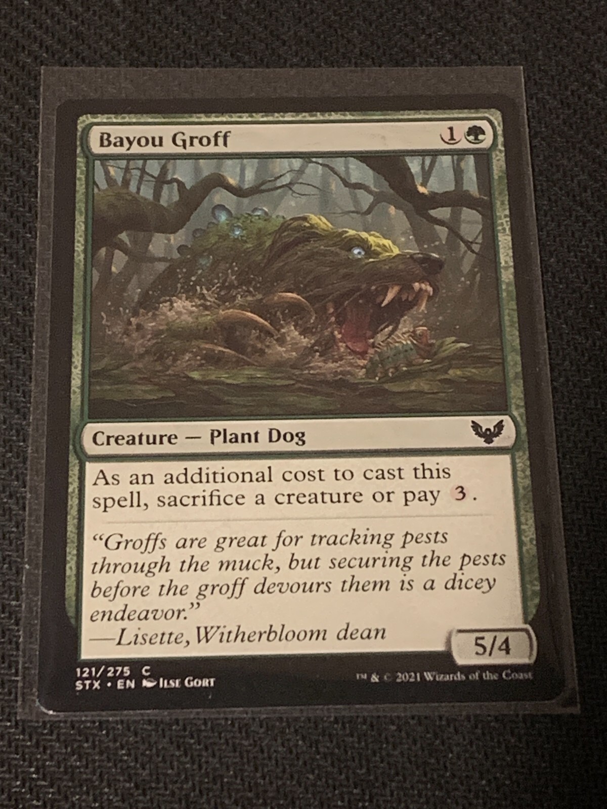 Magic the Gathering Strixhaven Bayou Groff | eBay