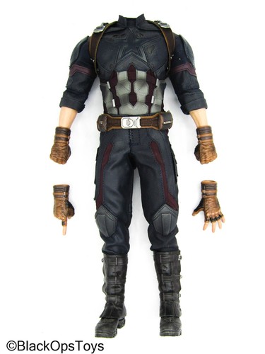 1/6 Scale Infinity War - Captain America - Male Dressed Body w/Body Suit & Hands