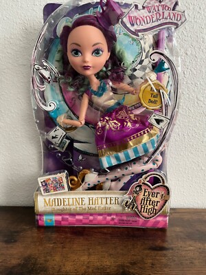 Ever After High Way to Wonderland Madeline Hatter 17'' Extra Tall Doll New in Box