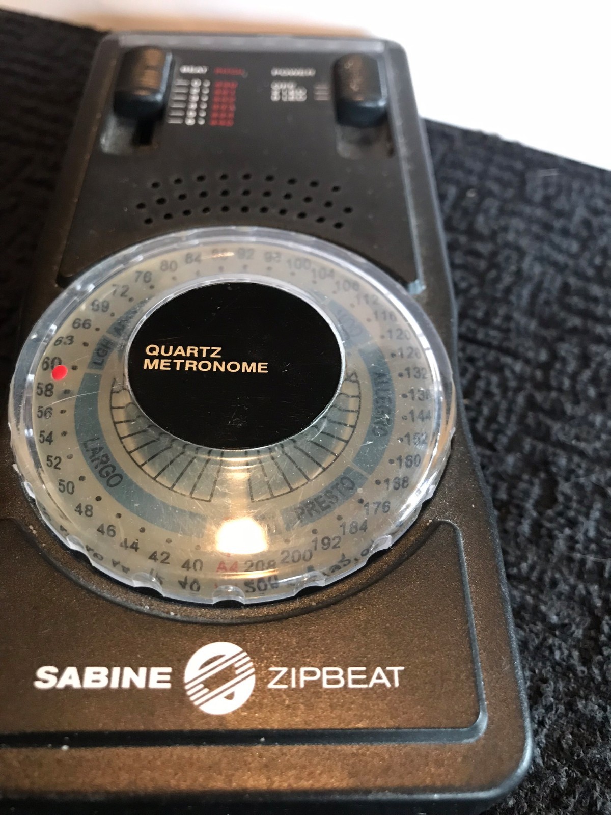 Sabine Zipbeat Digital Quartz Electronic Metronome with Built-In Stand