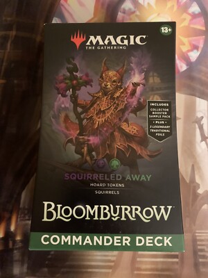 MTG Magic BLB Bloomburrow Commander Deck English SQUIRRELED AWAY Sealed
