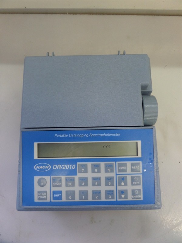 Hach Dr 10 60 Portable Datalogging Spectrophotometer As Is Us Polybull Com