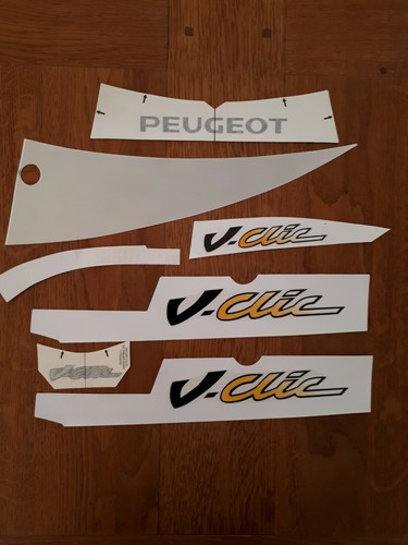 Brand New Peugeot V-Clic 50cc Scooter Decals