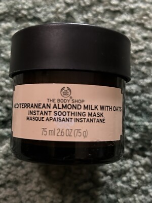 The Body Shop Mediterranean Almond Milk with Oats Instant Soothing Mask - 2.6 oz