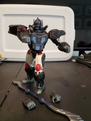 hasbro red transformers beast wars optimus primal brand newebay