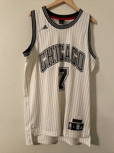 Kashious（Gordon No＃) Chicago Bulls Ben Gordon 7 Windy City Black and White Jersey