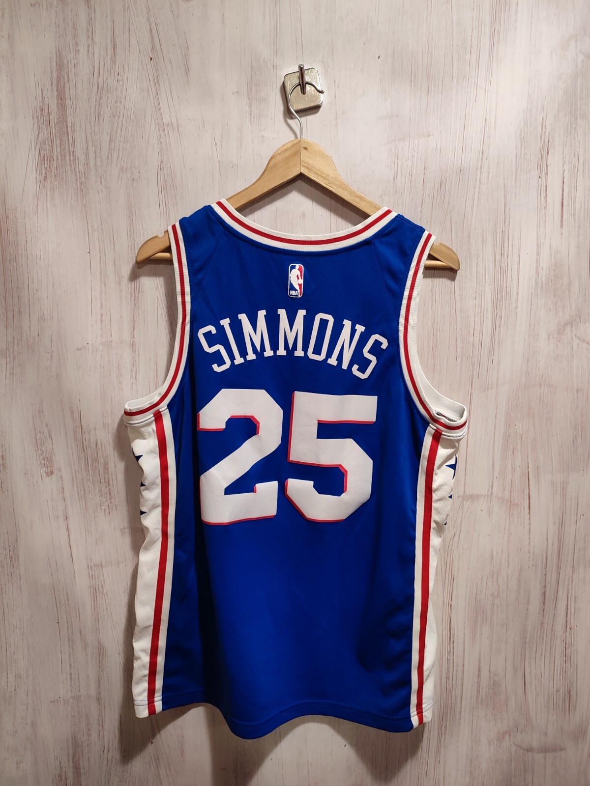 NBA Philadelphia 76ers #25 Simmons Sz L Nike basketball NBA Philadelphia 76ers #25 Simmons Sz L Nike basketball