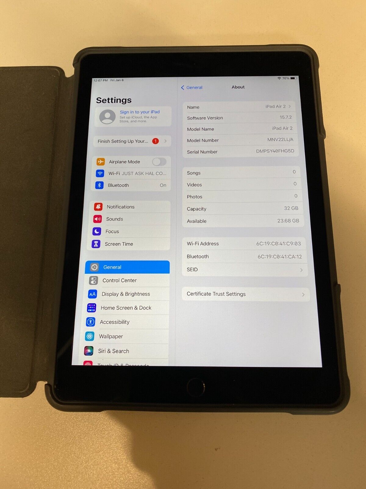 Apple iPad Air 2 32GB, Wi-Fi, 9.7in | eBay Apple iPad Air 2 32GB, Wi-Fi, 9.7in | eBay