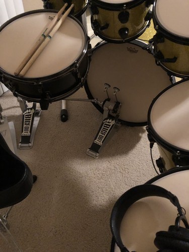 DW Electronic Drum Set 2box Brain Jobeky Cymbals Rack And Throne With Trick