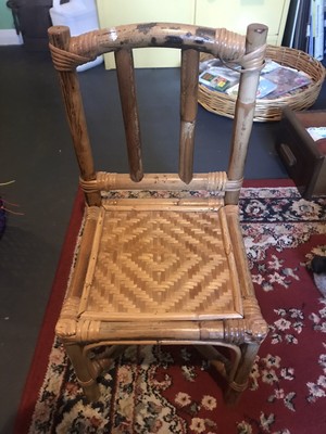 bamboo baby high chair