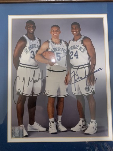 JASON KIDD MASHBURN JACKSON SIGNED 8X10 PHOTO AUTO AUTOGRAPH JASON KIDD MASHBURN JACKSON SIGNED 8X10 PHOTO AUTO AUTOGRAPH