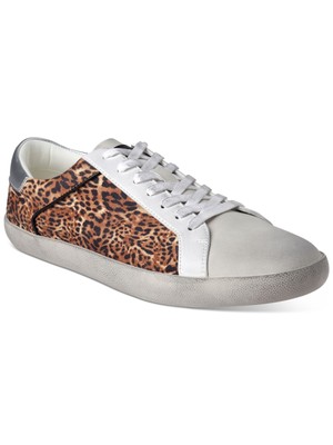 INC Мужские серые кроссовки Damon Cheetah с круглым носком на подкладке из смешанной ткани с круглым носком 8 М