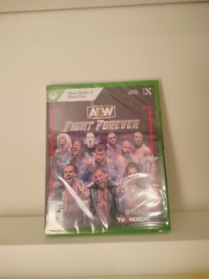 AEW All Elite Wrestling Fight Forever Xbox One Series X Brand New Factory Sealed