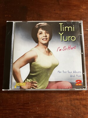 I'm So Hurt by Timi Yuro CD (2013, Jasmine) 2-Disc Set The First Four Albums