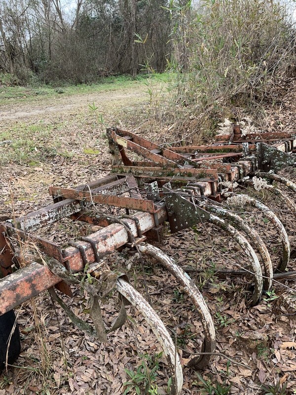 Large Antique Chisel Plow