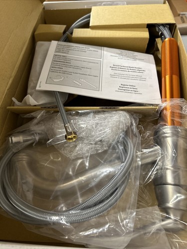 Moen - Belfield High-Arc Single Handle Kitchen Faucet w/ Side Spray