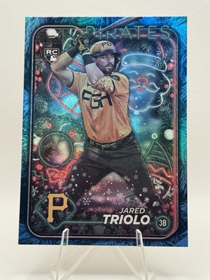 2024 Topps Holiday - Jared Triolo #H188 (RC)