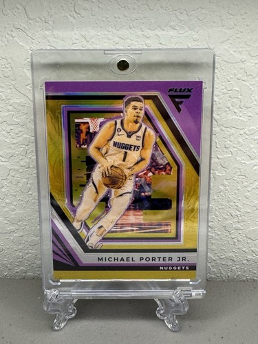 2022-23 Panini Flux Gold /10 - Michael Porter Jr. #88 🔥 | eBay