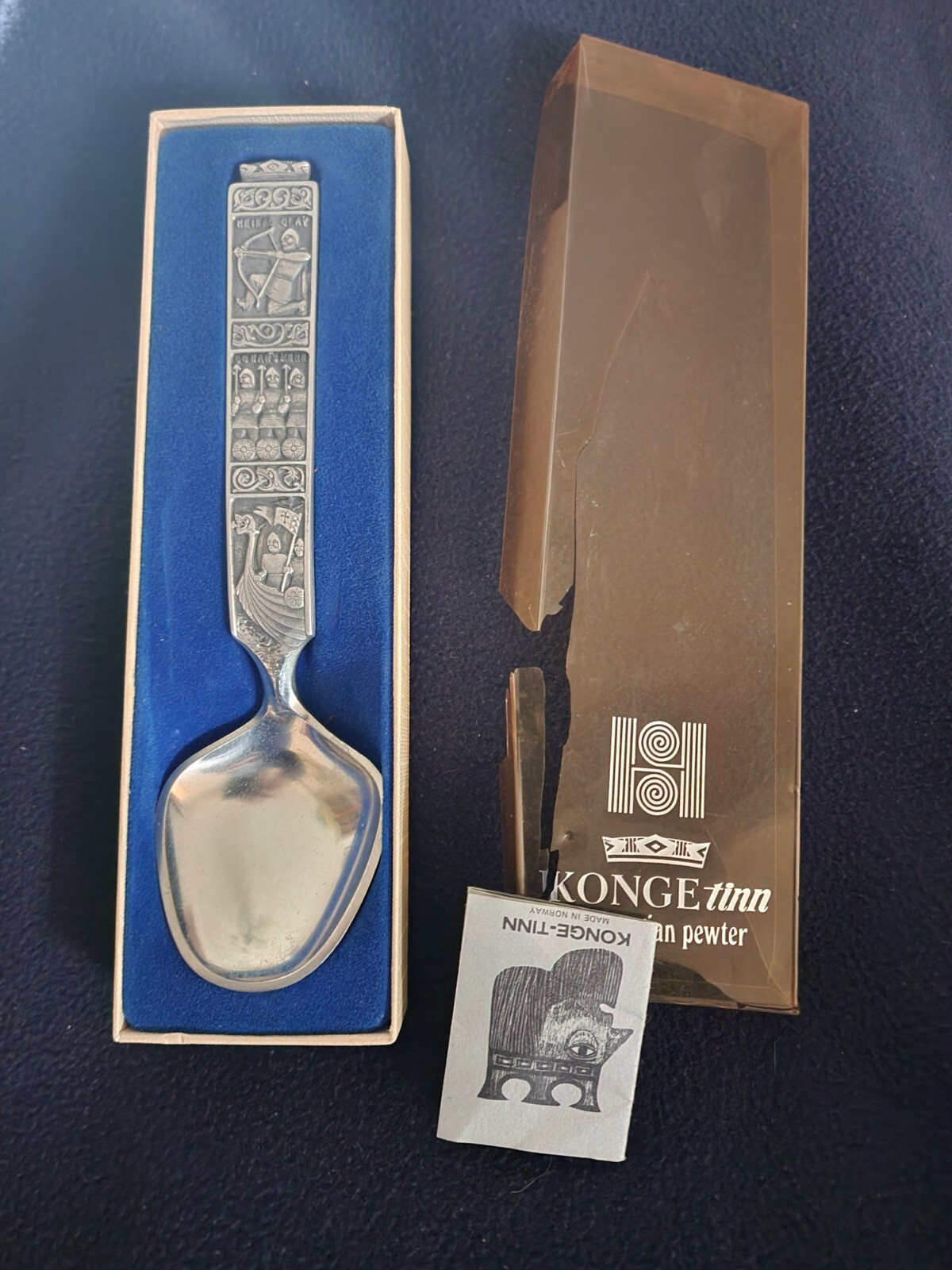 KONGE TINN Royal peweter のスプーン