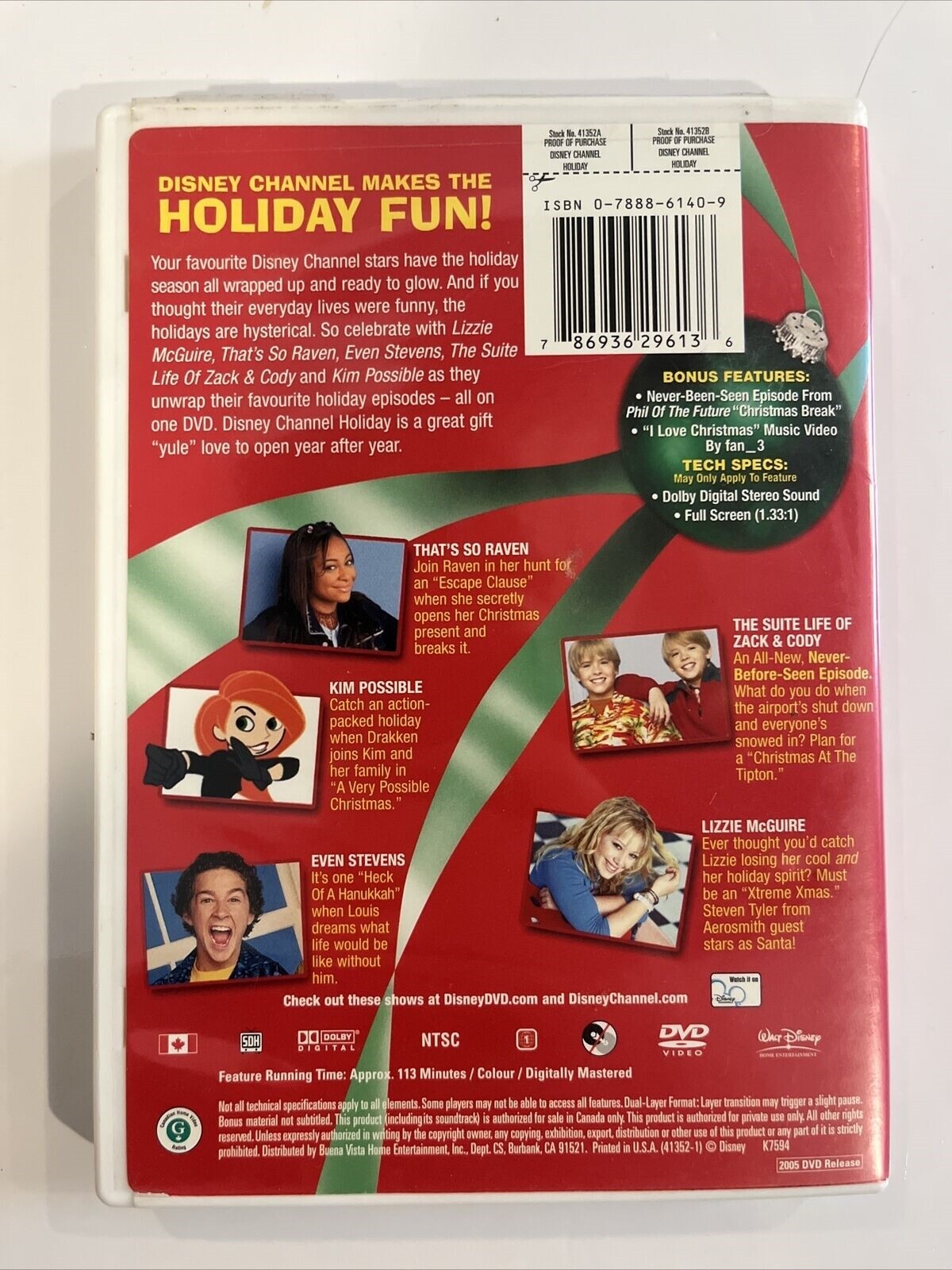 Disney Channel Holiday (DVD, 2005) Fast CA Shipping 786936296136 | eBay Disney Channel Holiday (DVD, 2005) Fast CA Shipping 786936296136 | eBay