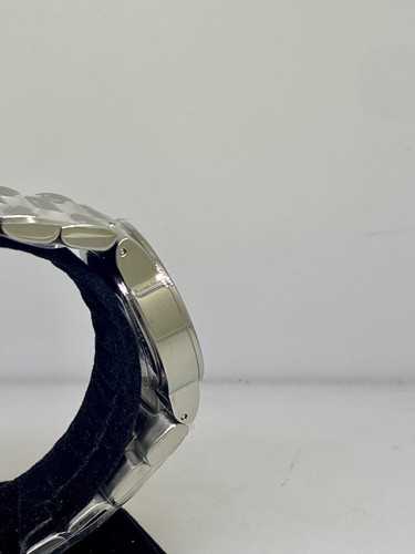 Pre-owned Tissot T-sport White Diamond Dial Stainless Steel Ladies Watch T0802101101600