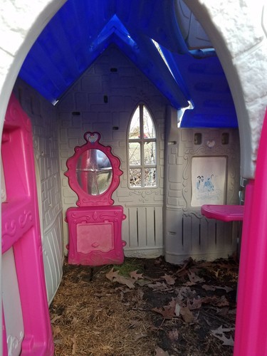 DISNEY princess castle outdoors!