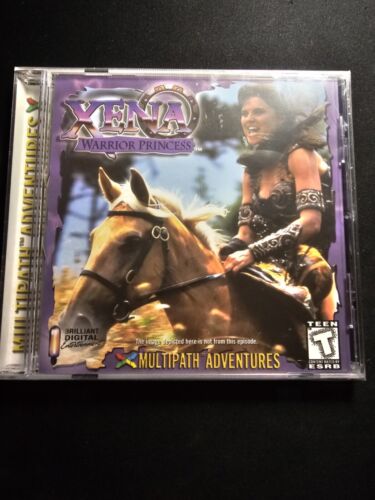Xena Warrior Princess Death in Chains PC Multipath Adventure Game, 1999 CD Xena Warrior Princess Death in Chains PC Multipath Adventure Game, 1999 CD