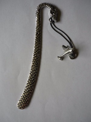 Gloster Meteor Aircraft Aviation Aeroplane c2 English Pewter On DRAGON Bookmark
