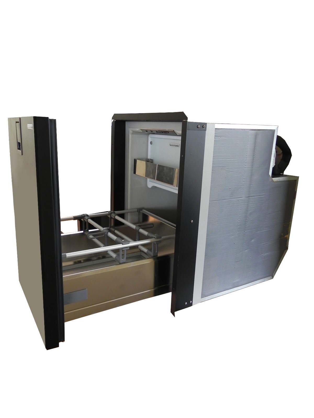 KENWORTH SEMI TRUCK Stainless REFRIGERATOR / FREEZER Drawer KW T680  KW T700