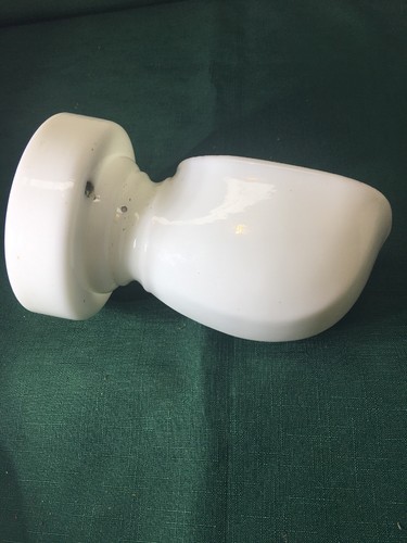 Milk Glass Bathroom Wall Sconce Light Fixture