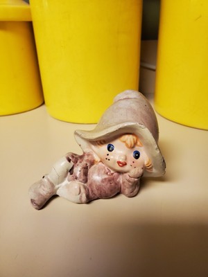Vintage Fun Service Pixie Figurine Taiwan 