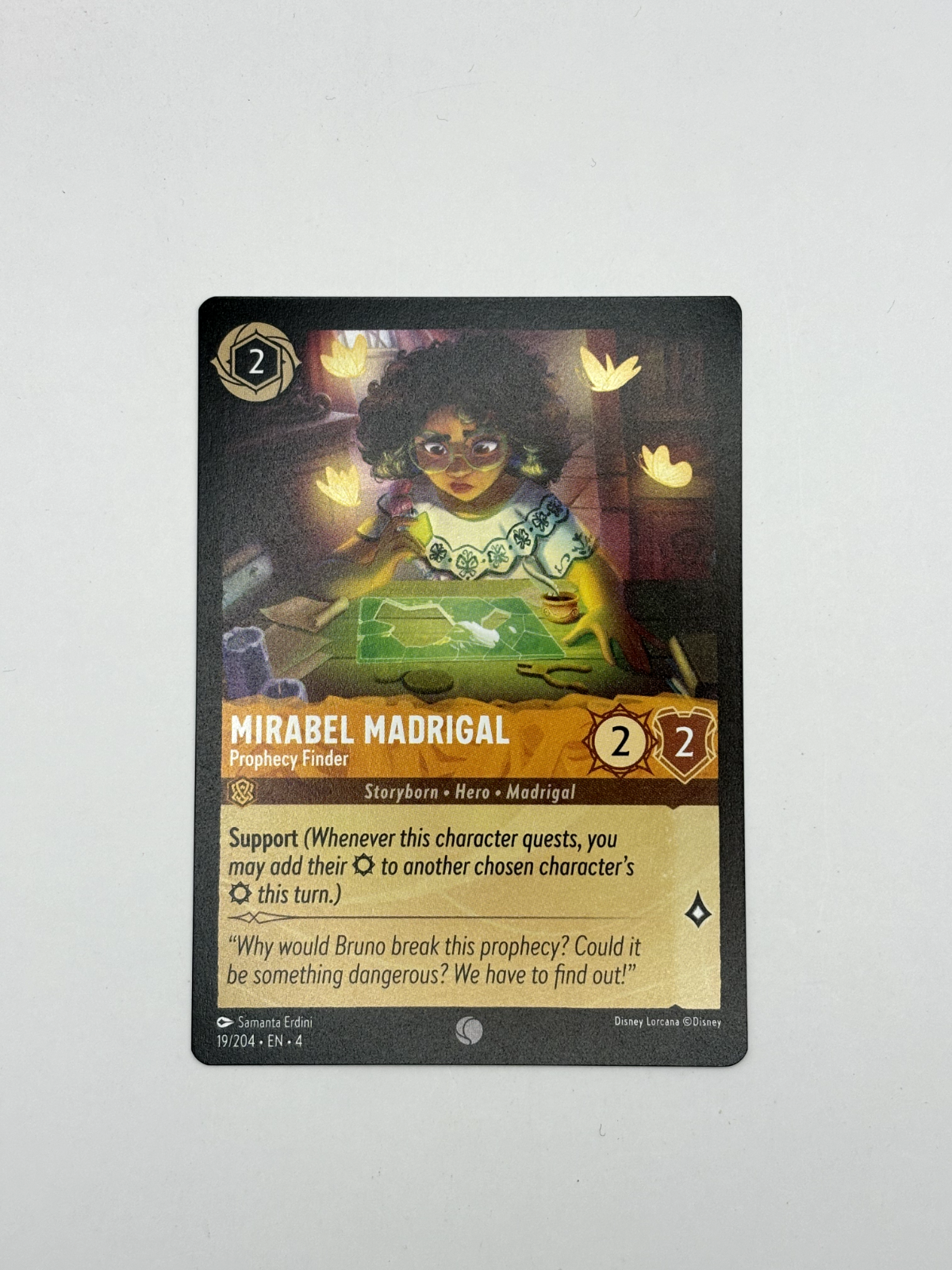 Disney Lorcana Ursula's Return Mirabel Madrigal Prophecy