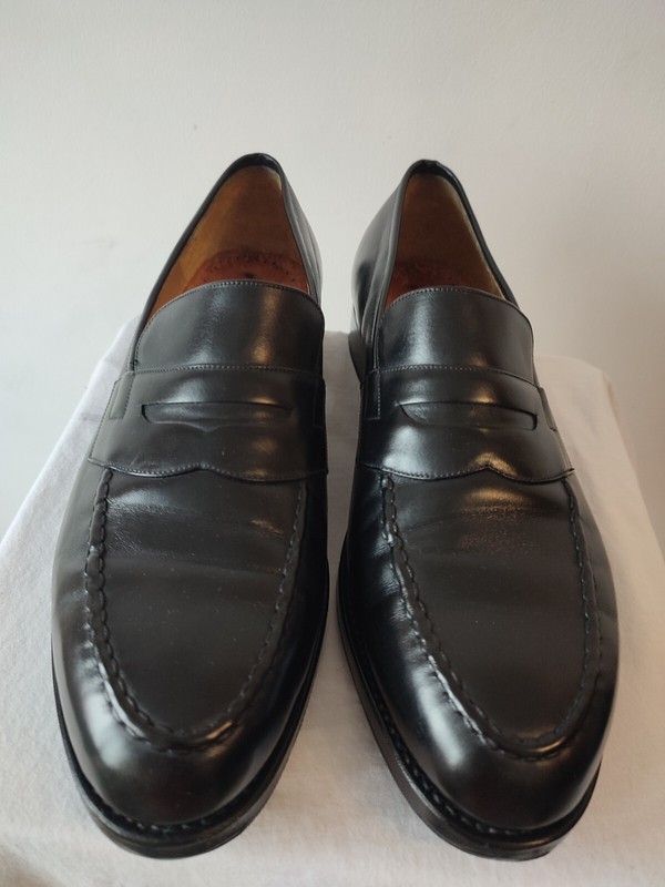 Vass Budapest * Gr. 11 / 46 * Mokassin / Loafer / Slipper * Leder * Handmade