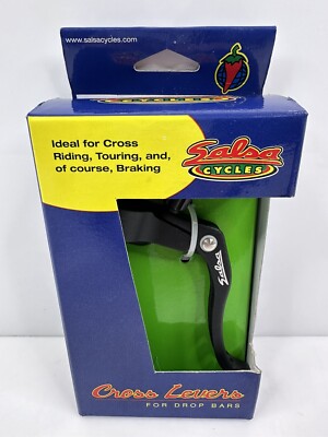 Vintage 2003 Salsa Cycles Cross Levers For Drop Bars Brake Lever Black 