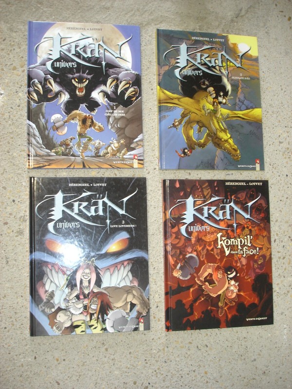 KrÄN Univers SéRie ComplèTe- Eo- 4 Bd