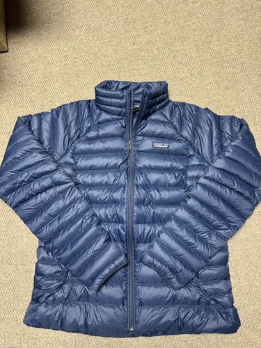 Pre-owned Patagonia ?nwt $279  Woman's Down Sweater Jacket Navy Size L In Blue
