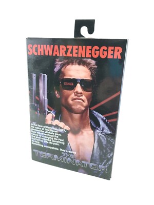 NECA Terminator Tech Noir Ultimate T-800 Figure Brand NEW Arnold Schwarzenegger