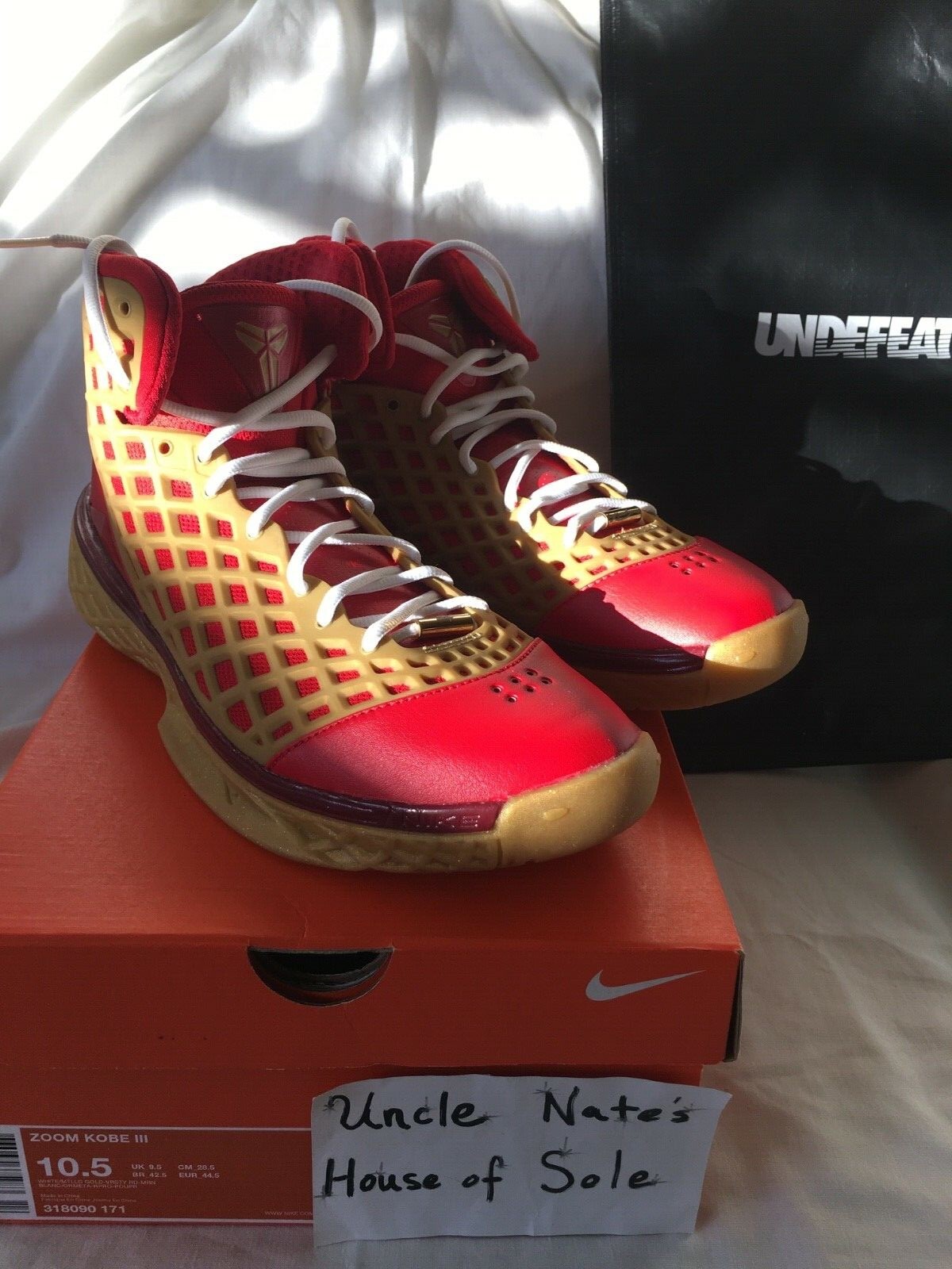 Nike Kobe Zoom III 3 'ASG' All Star Game OG, Size 10.5, DS