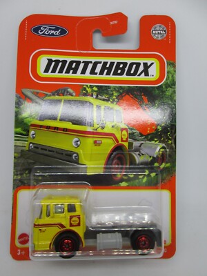 Matchbox 1965 Ford C900 from 2022 Mainline ''Shell'' logo