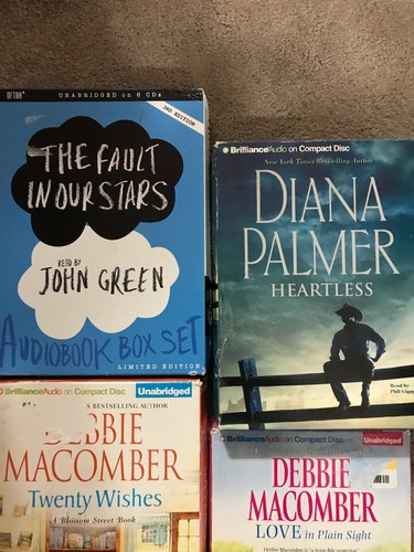 Lot of 4~Women's Fiction/Chick/Romance/Love/Suspense ~ Audiobooks on CD