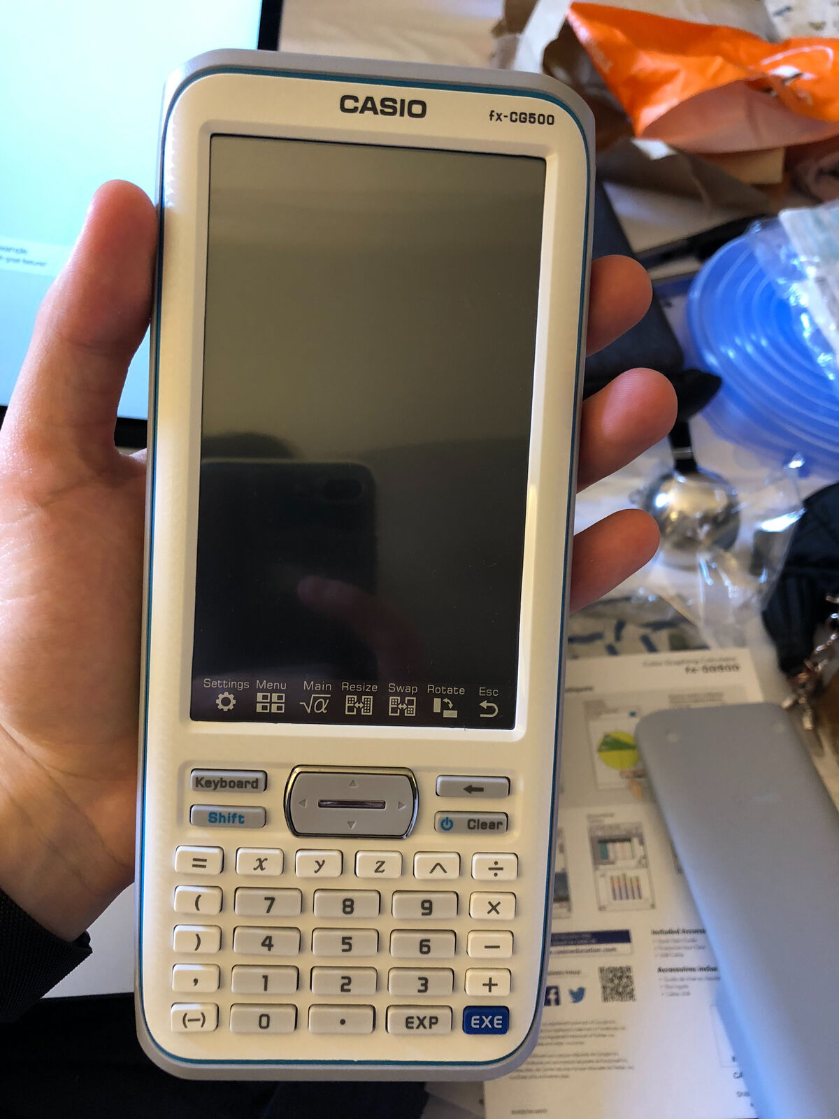 Casio Touchscreen with Stylus Graphing Calculator, 4.8 (fx Casio Touchscreen with Stylus Graphing Calculator, 4.8 (fx