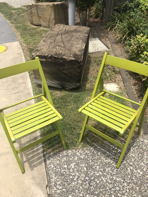 Outdoor Timber table and chaira | Outdoor Dining Furniture ...