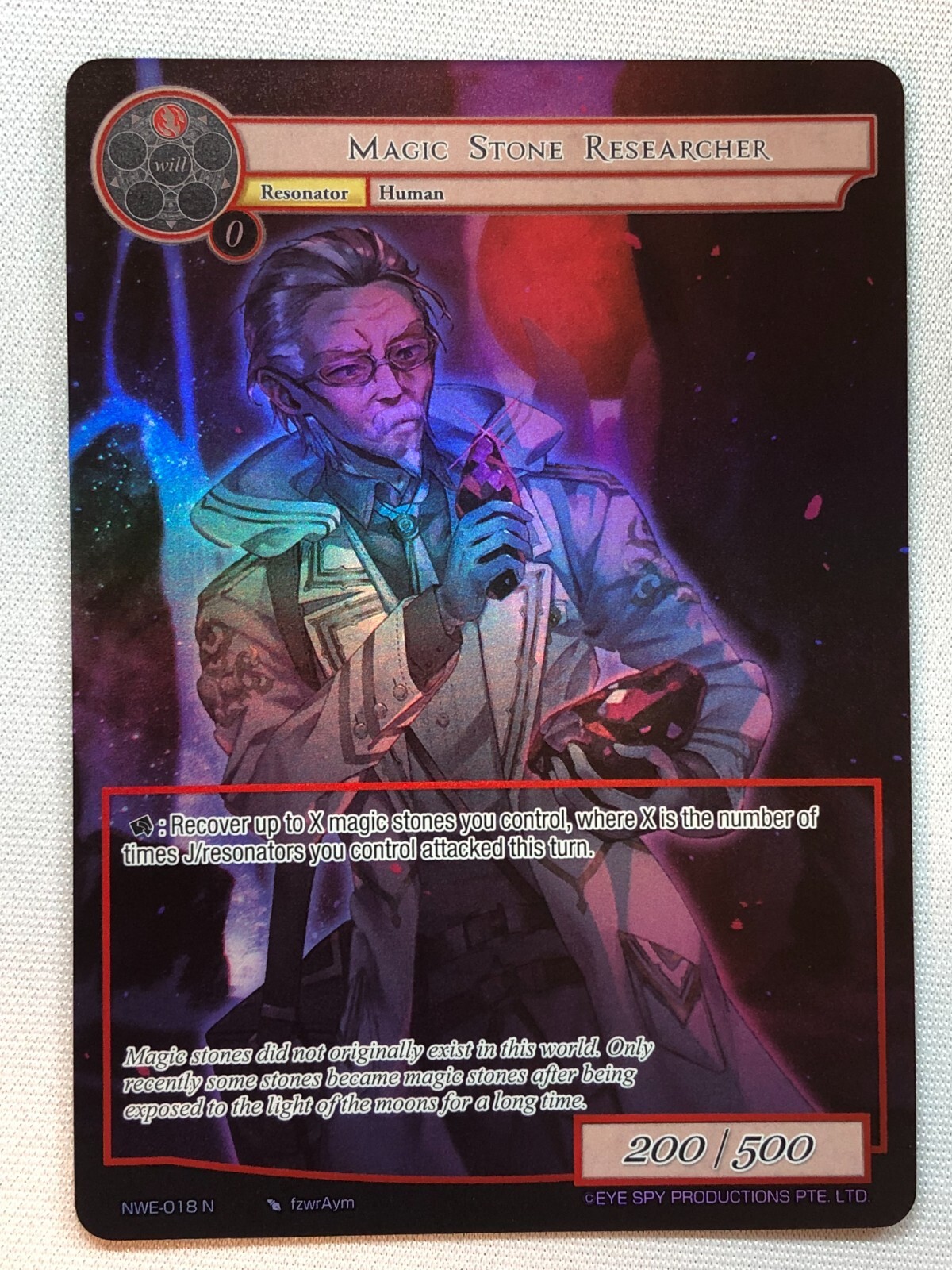 Force of Will - A New World Emerges Magic Stone Researcher Force of Will - A New World Emerges Magic Stone Researcher
